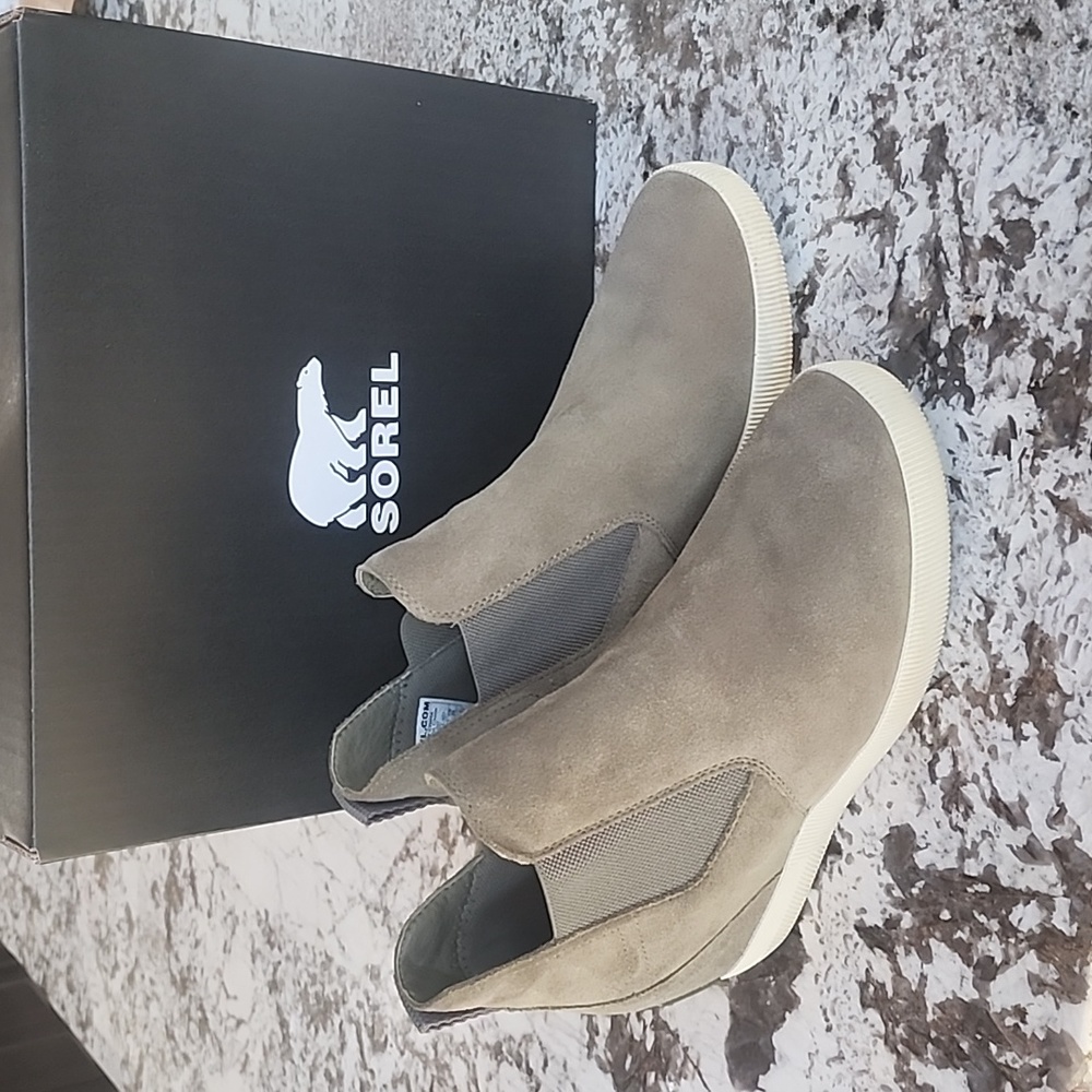 Sorel Women's Out N About Slip On Wedge Bootie